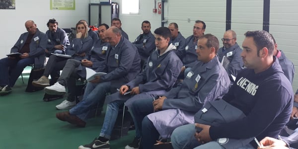 Master Miller course students in Mill Olive Oil