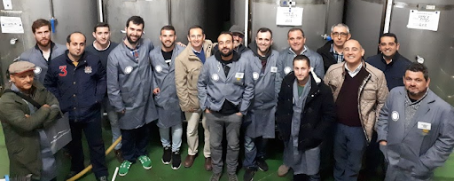Alumnos formación maestro de almazara ESAO