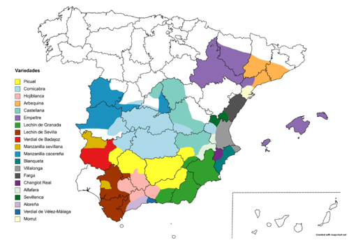 Variedades españa