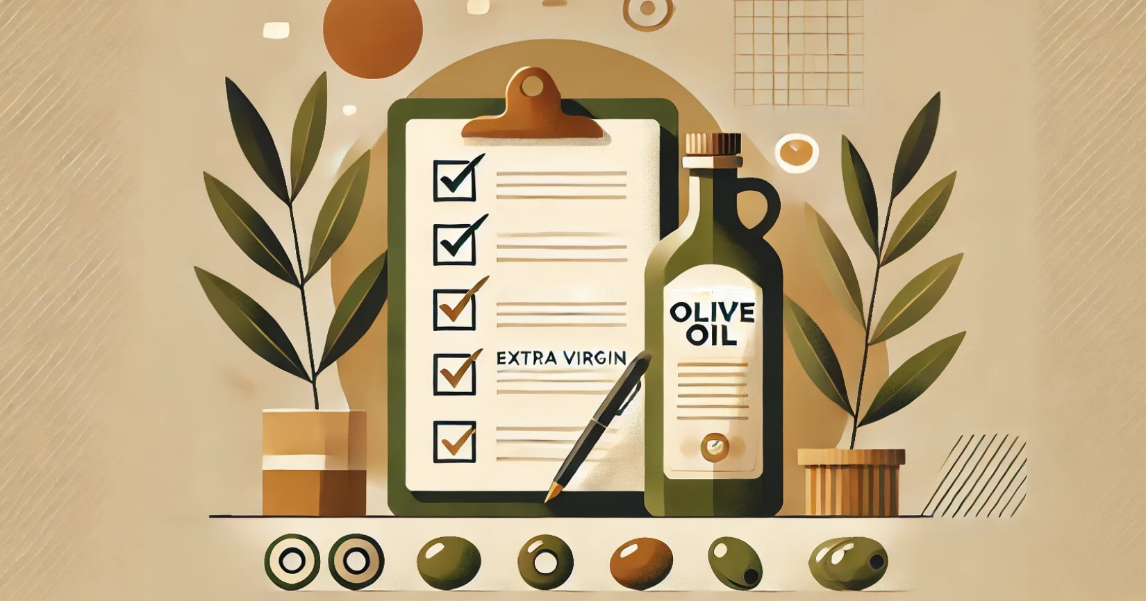 checklist olive oil brand