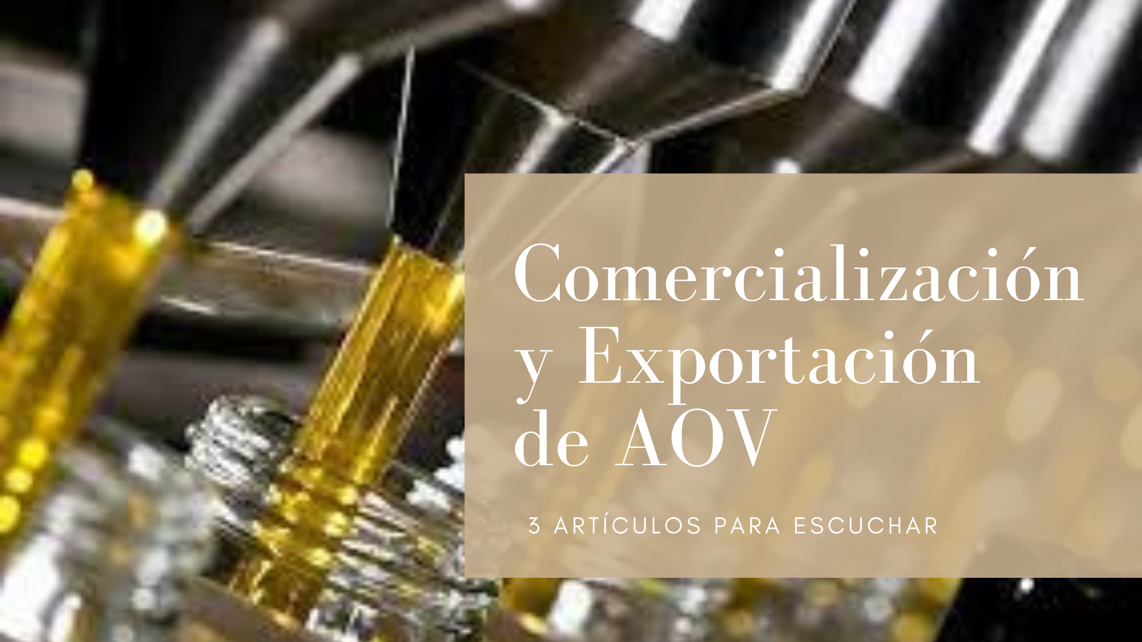 comercialización y exportación de aov